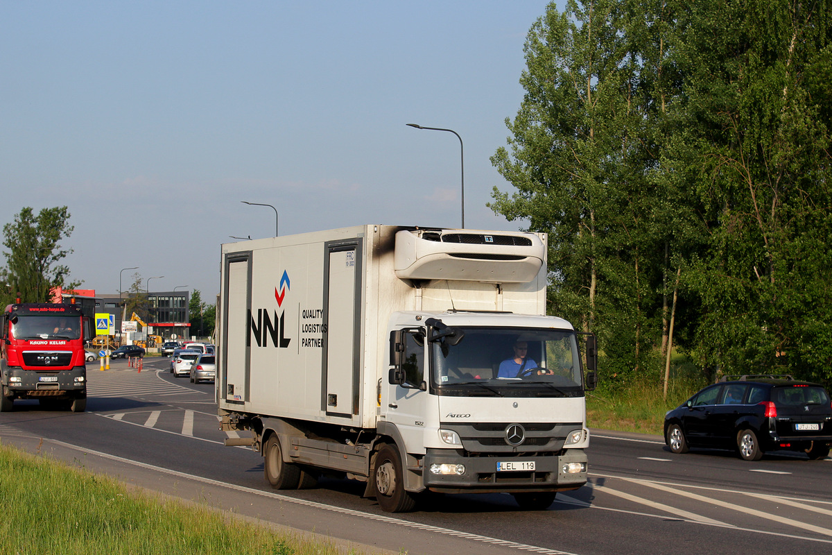 Литва, № LEL 119 — Mercedes-Benz Atego 1222