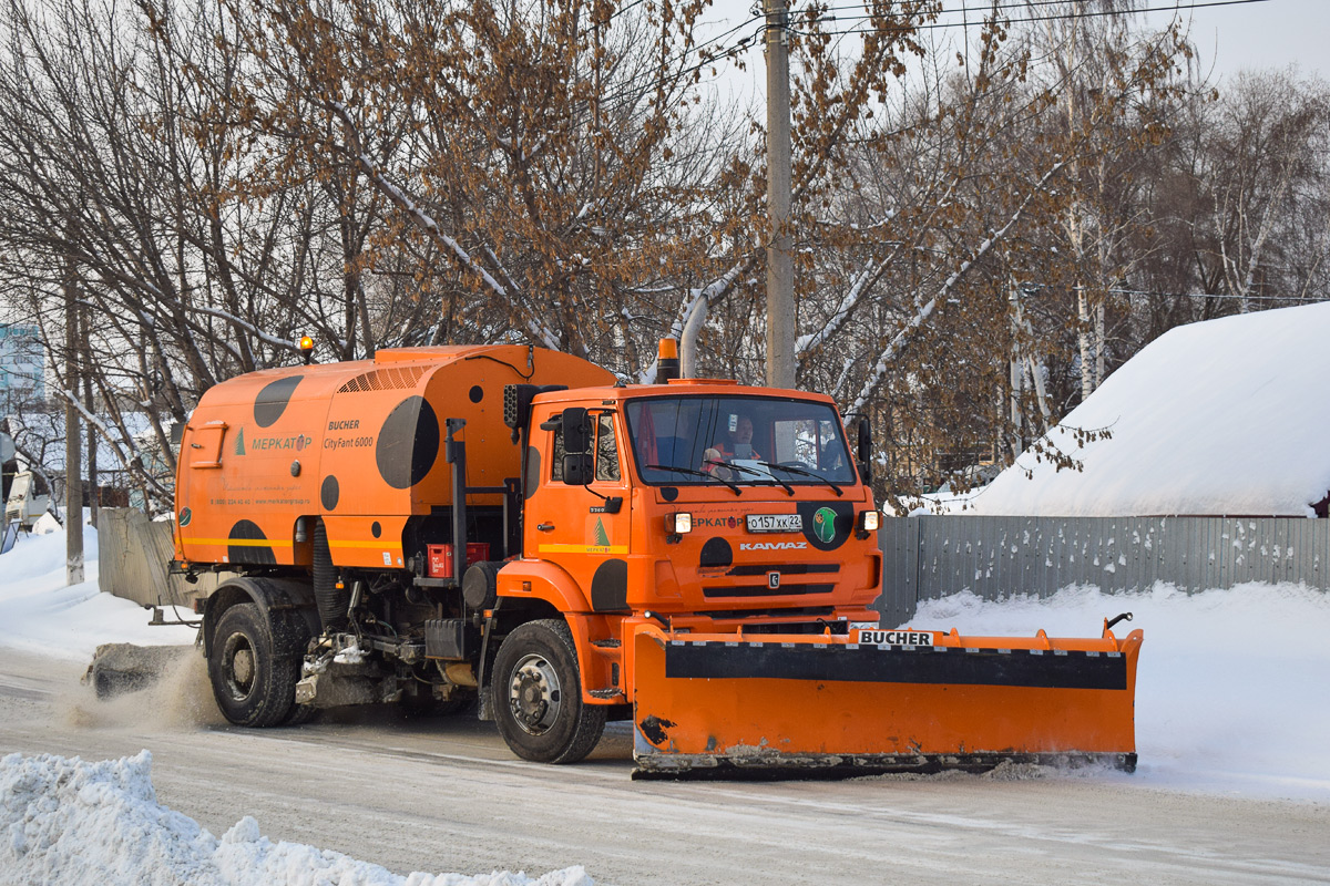 Алтайский край, № О 157 ХК 22 — КамАЗ-53605-L4(19)