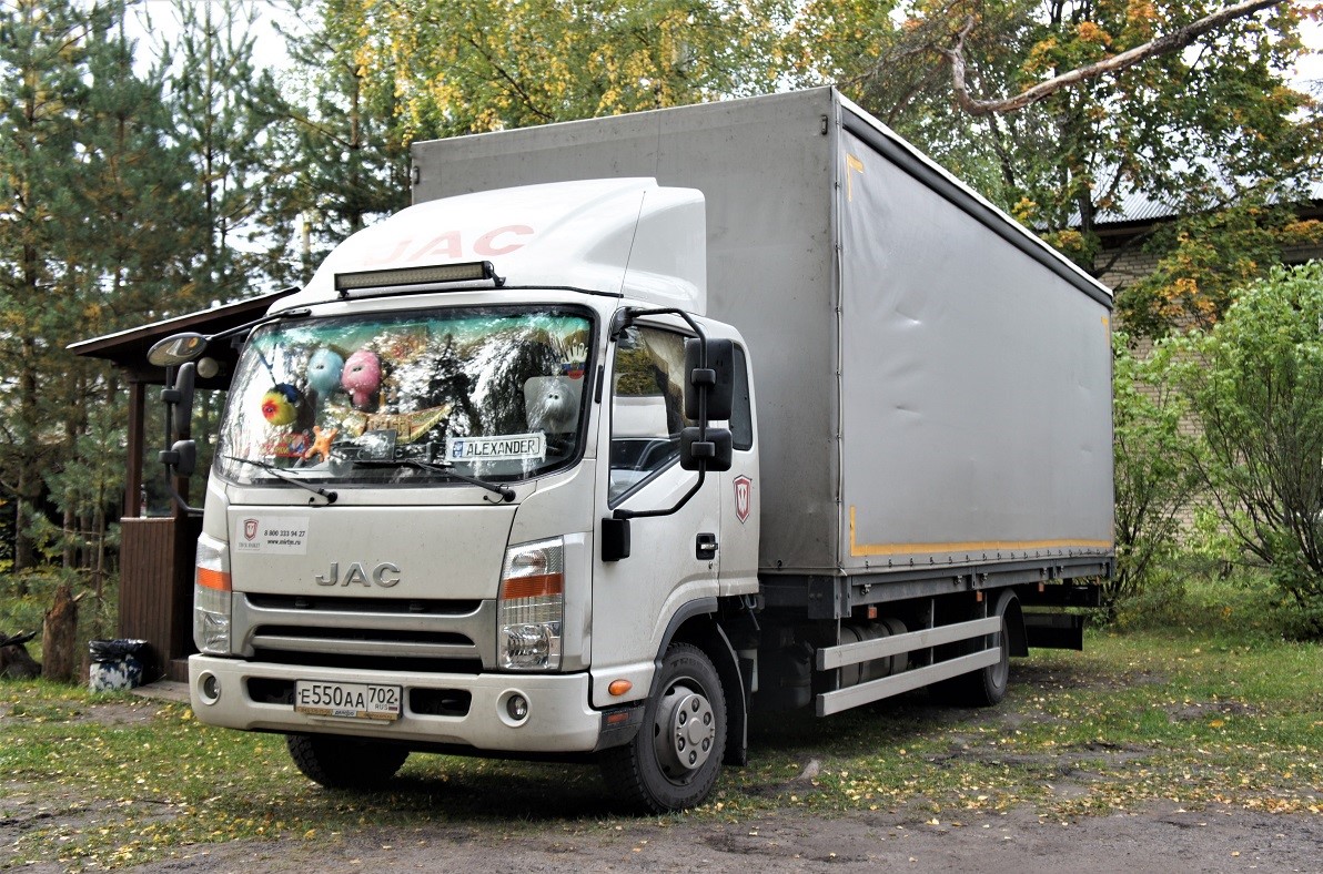 Башкортостан, № Е 550 АА 702 — JAC N120 / N75