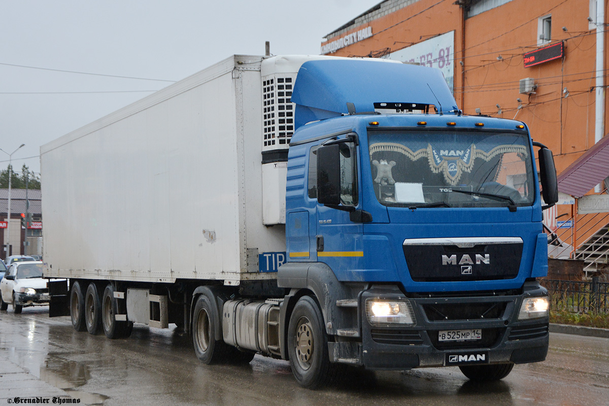 Саха (Якутия), № В 525 МР 14 — MAN TGS 19.400