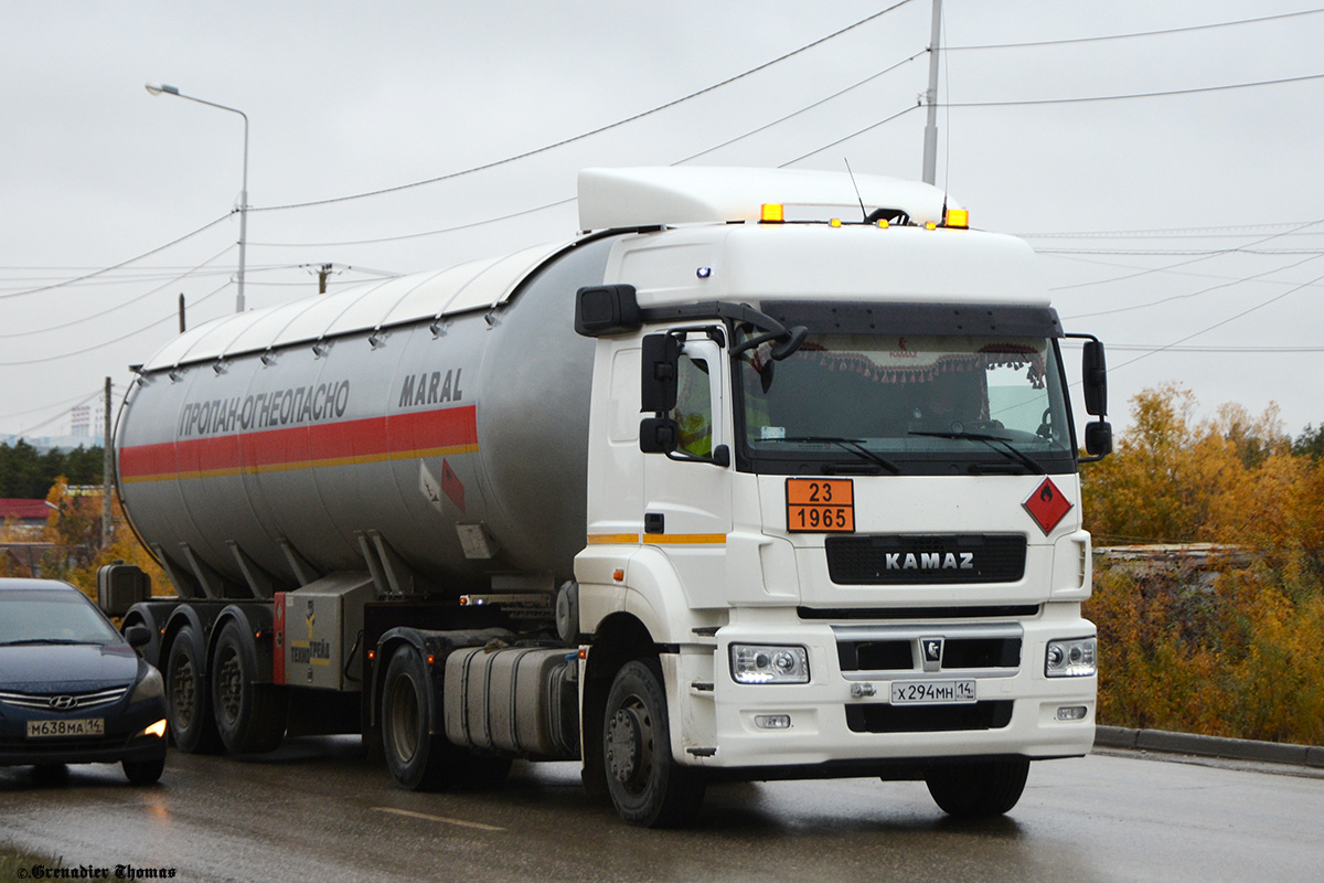 Саха (Якутия), № Х 294 МН 14 — КамАЗ-5490-S5(87)