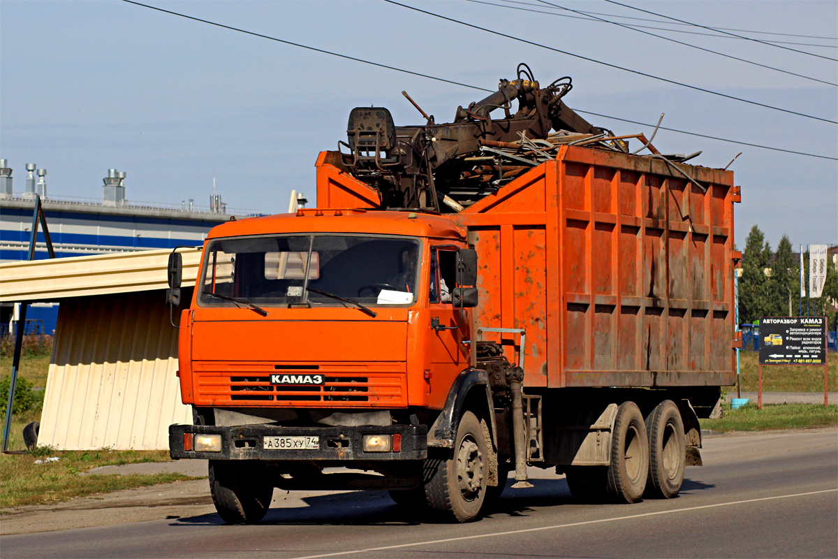 Алтайский край, № А 385 ХУ 74 — КамАЗ-53229-15 [53229R]