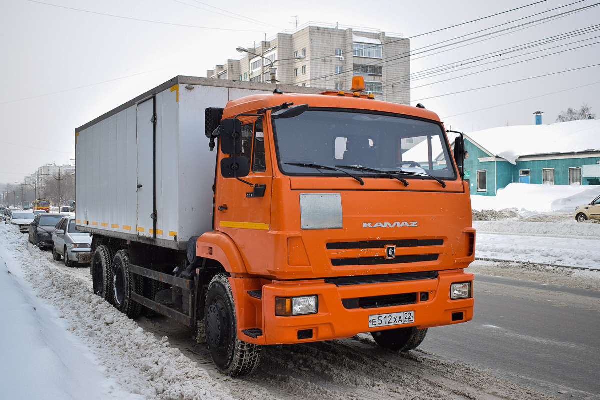 Алтайский край, № Е 512 ХА 22 — КамАЗ-65115-A4(23)