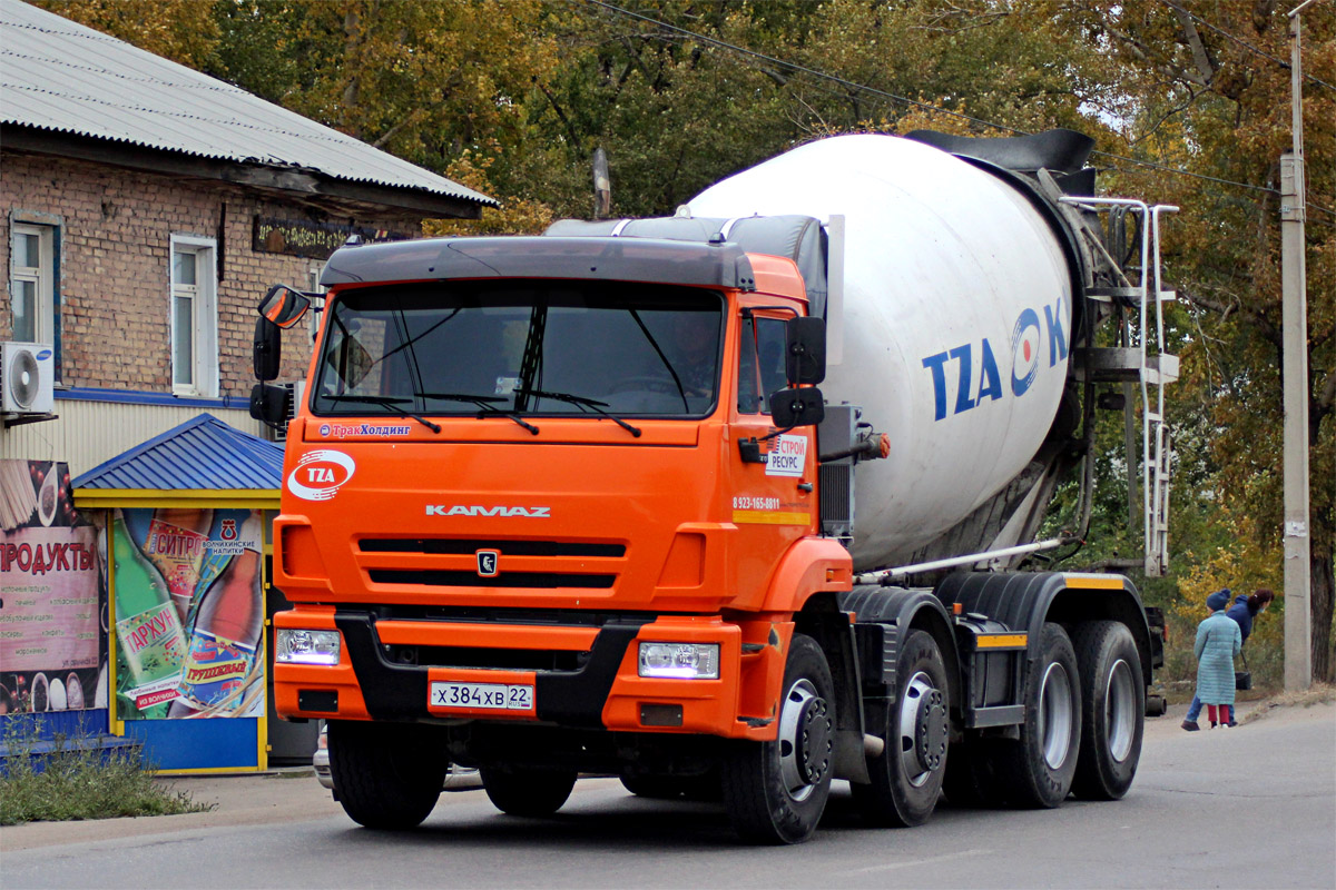 Алтайский край, № Х 384 ХВ 22 — КамАЗ-6540-A5(48)