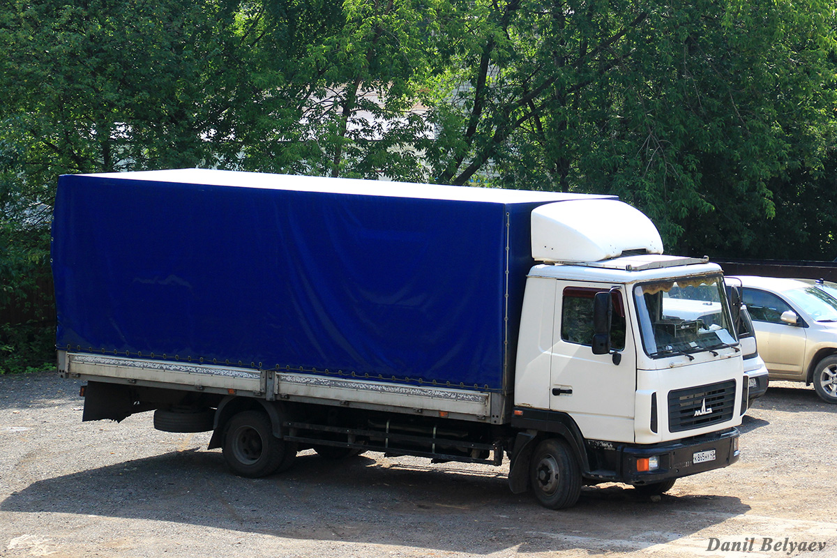 Кировская область, № К 865 НУ 43 — МАЗ-437143