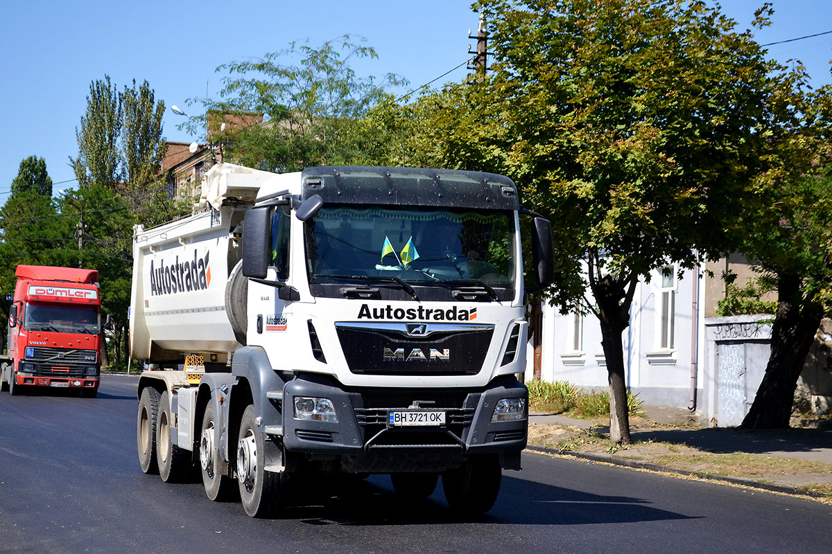 Одесская область, № ВН 3721 ОК — MAN TGS Euro 6 II (Общая модель)