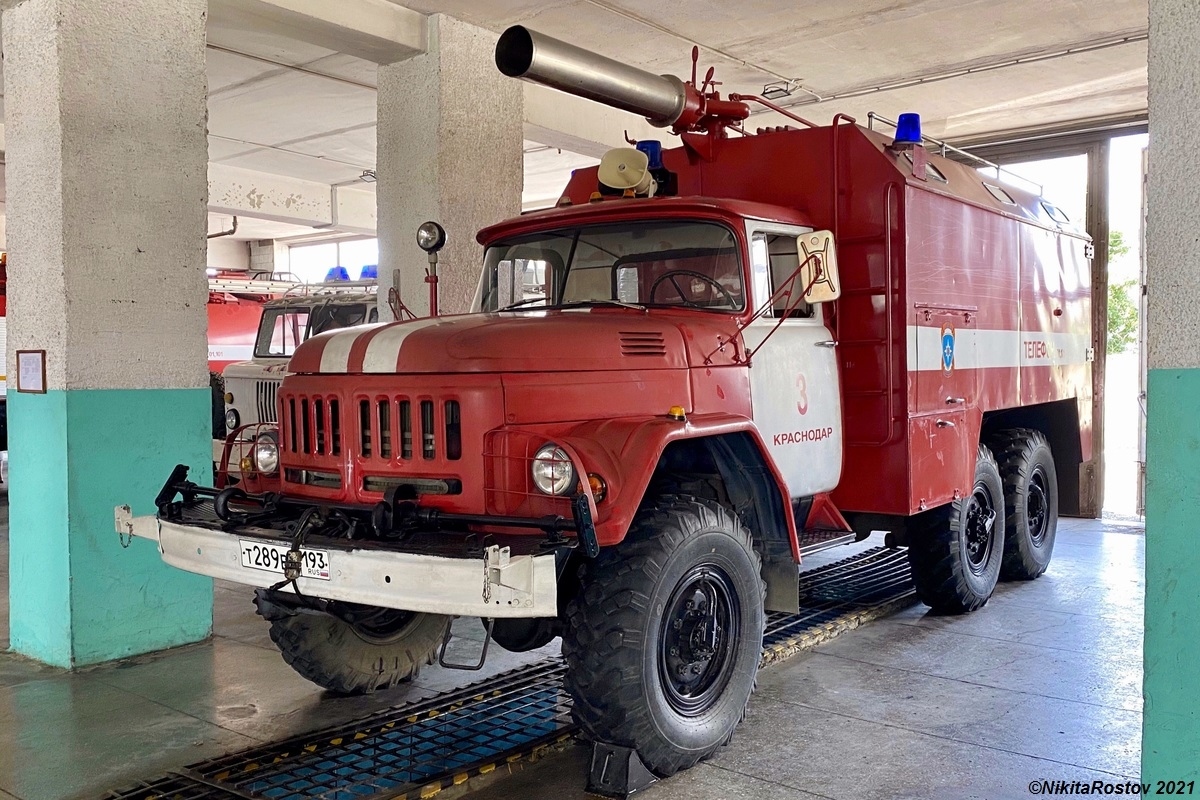 Краснодарский край, № Т 289 ВВ 193 — ЗИЛ-131 (общая модель)