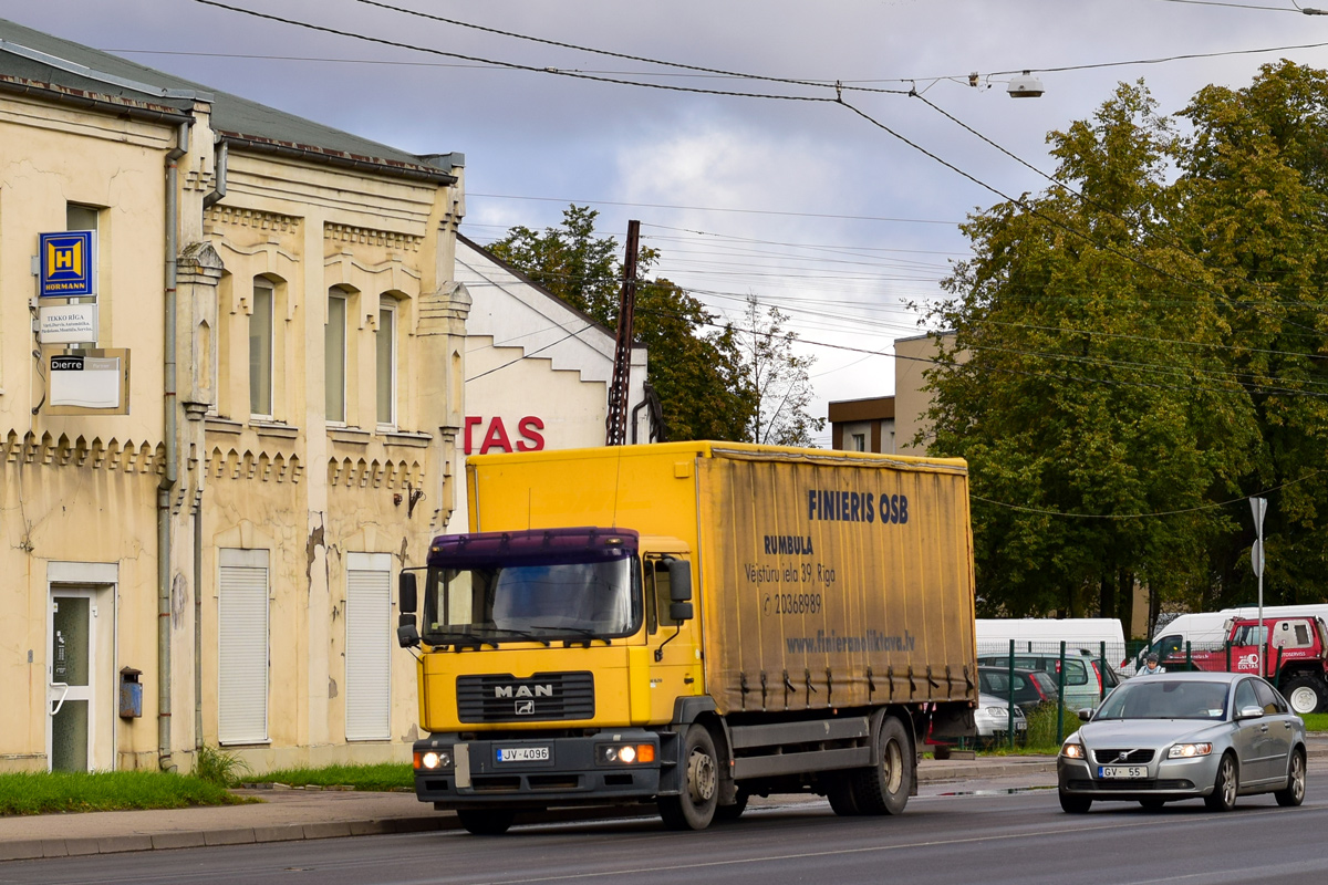 Латвия, № JV-4096 — MAN M2000 (общая модель)