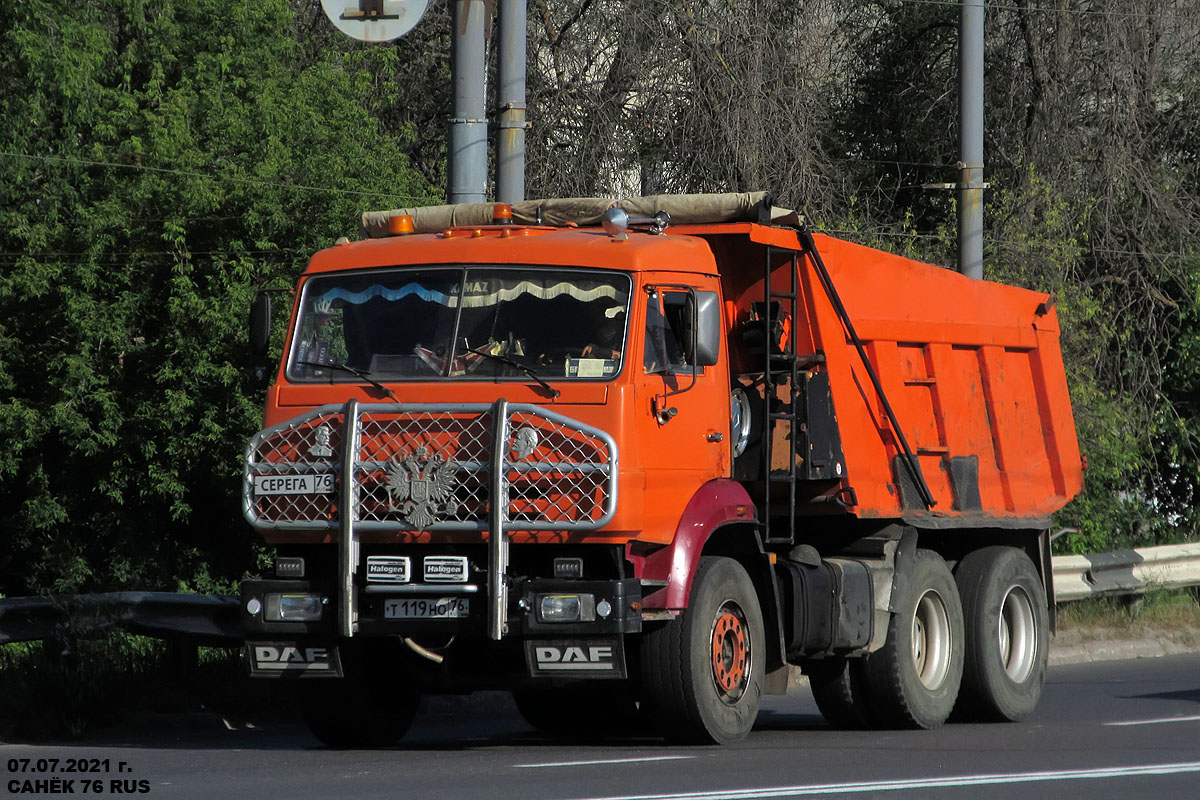Ярославская область, № Т 119 НО 76 — КамАЗ-65115-02 [65115C]