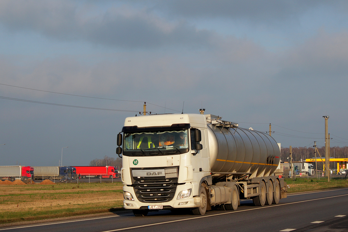 Литва, № JET 299 — DAF XF Euro6 FT