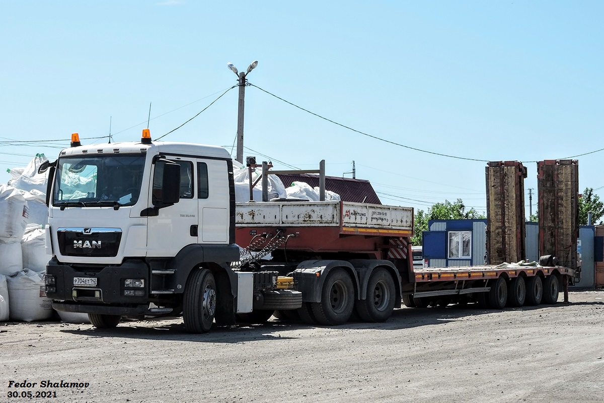 Новосибирская область, № Р 704 ЕТ 142 — MAN TGS 33.440