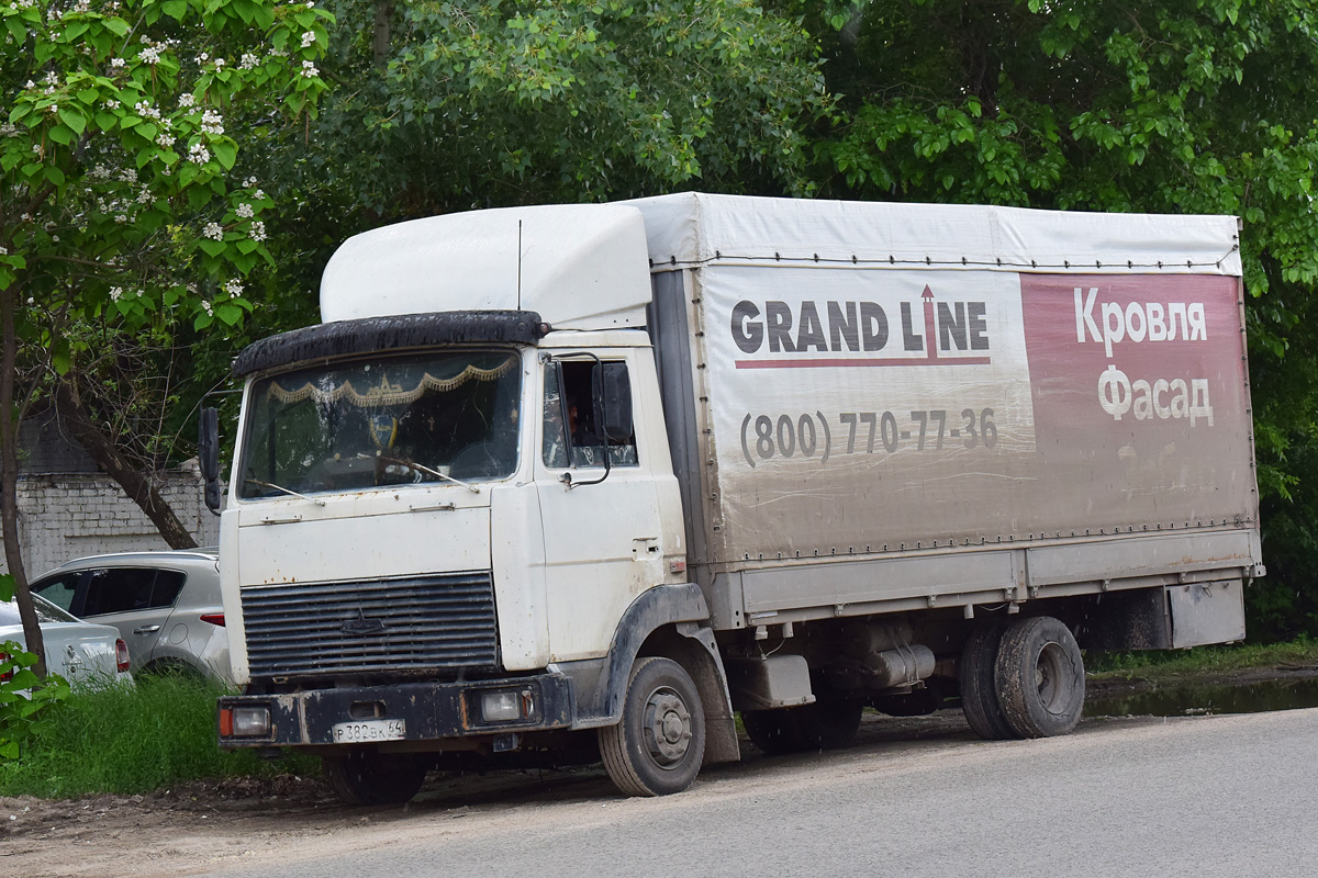 Волгоградская область, № Р 382 ВК 64 — МАЗ-437040