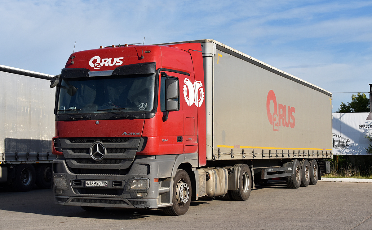 Татарстан, № А 139 ХВ 716 — Mercedes-Benz Actros '09 1844 [Z9M]