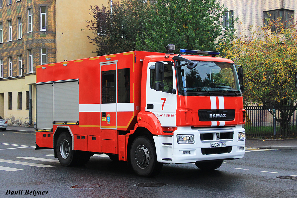 Санкт-Петербург, № К 204 ОЕ 198 — КамАЗ-5325-G5(69)