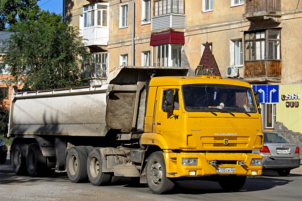 Алтайский край, № С 735 СВ 22 — КамАЗ-65116-N3(78)