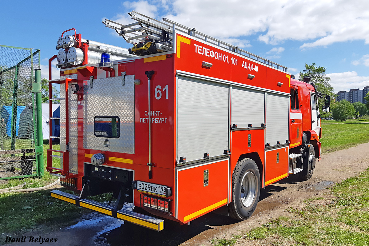 Санкт-Петербург, № Е 029 ВК 198 — КамАЗ-43253-G5(69)