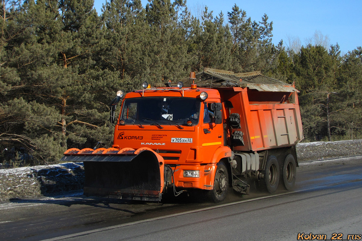 Алтайский край, № К 705 ХН 22 — КамАЗ-65115-L4(19)