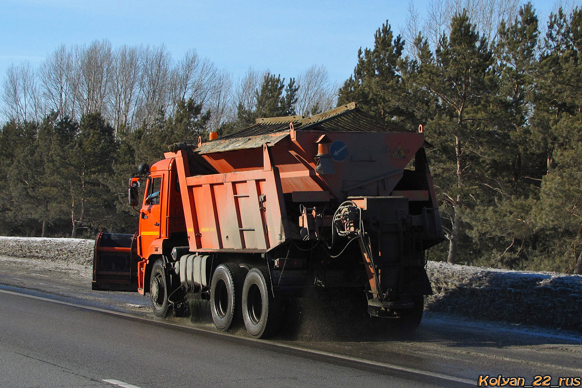 Алтайский край, № К 705 ХН 22 — КамАЗ-65115-L4(19)