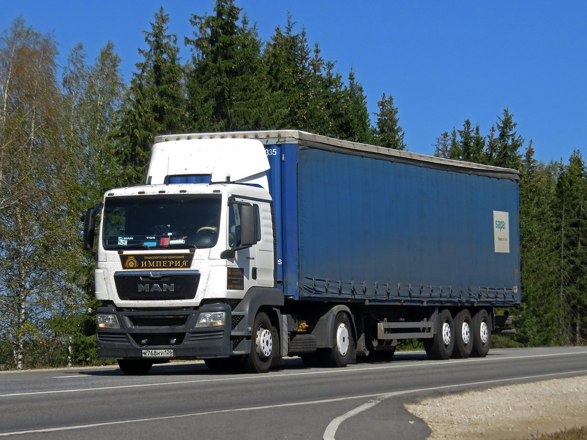 Ставропольский край, № К 768 НУ 126 — MAN TGS 19.400