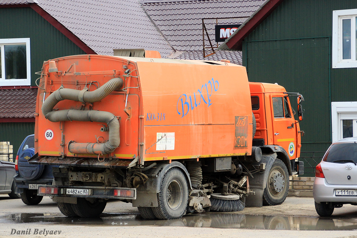 Ненецкий автономный округ, № А 482 АС 83 — КамАЗ-43253-A3(96)