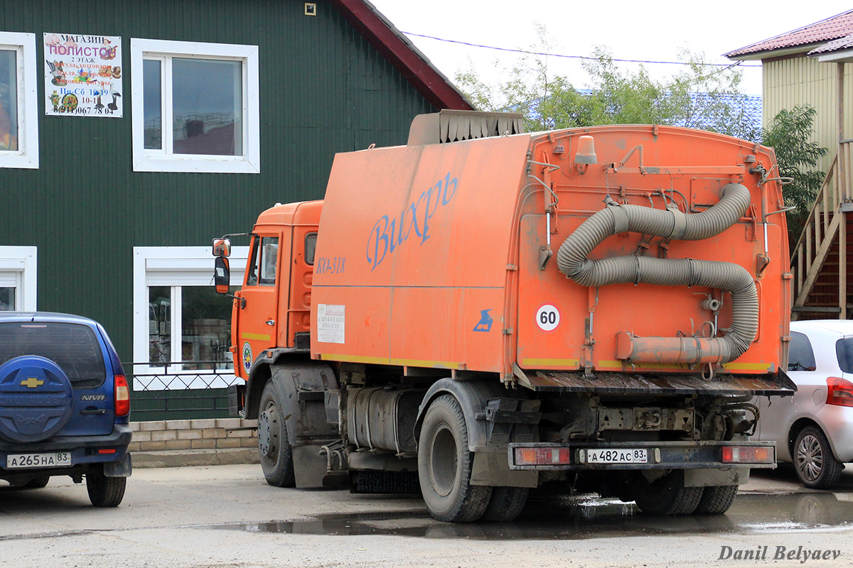 Ненецкий автономный округ, № А 482 АС 83 — КамАЗ-43253-A3(96)