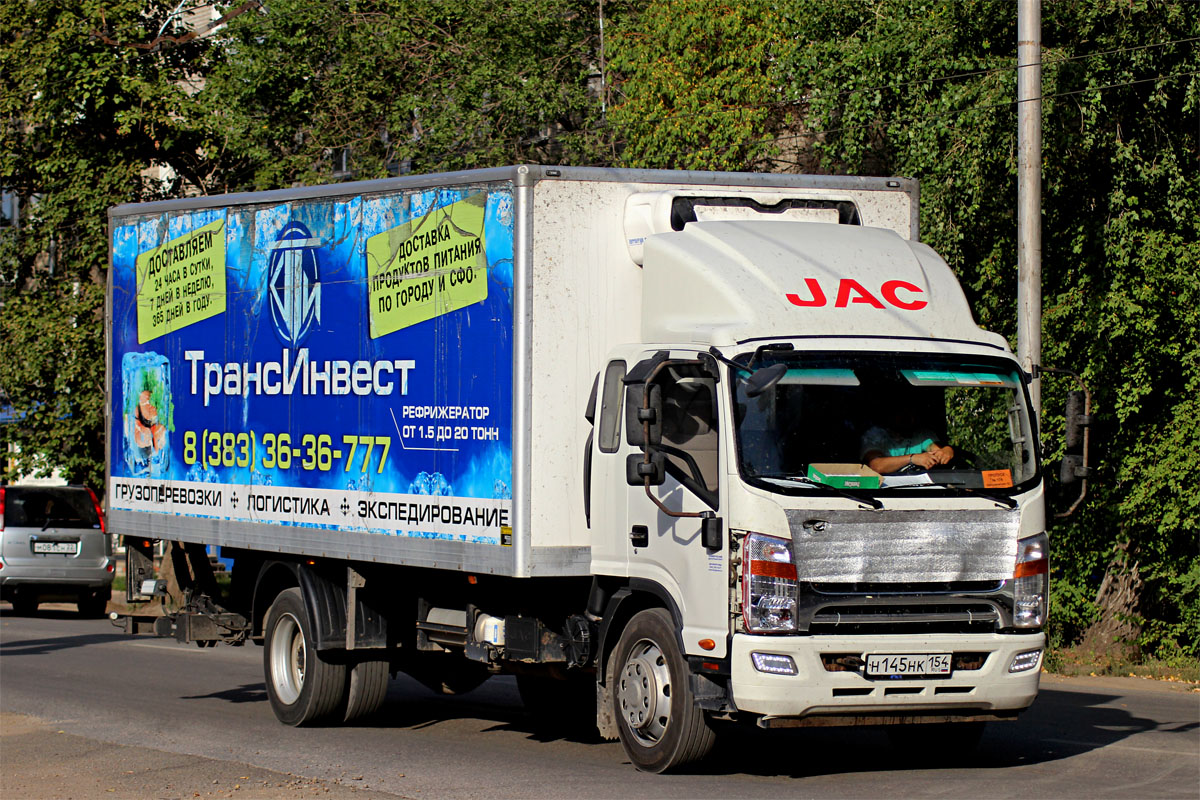 Новосибирская область, № Н 145 НК 154 — JAC N120 / N75