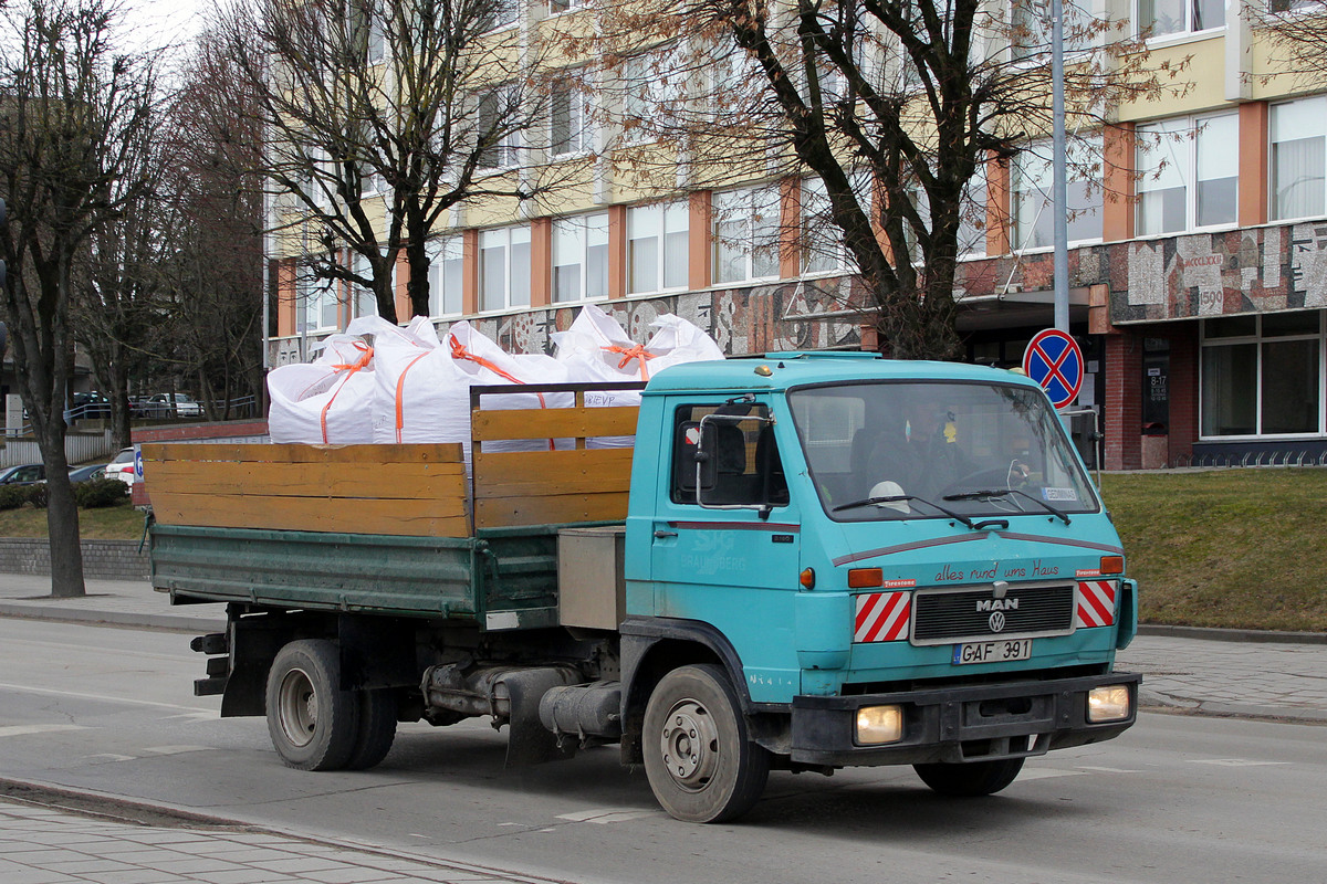 Литва, № GAF 391 — VW-MAN G90