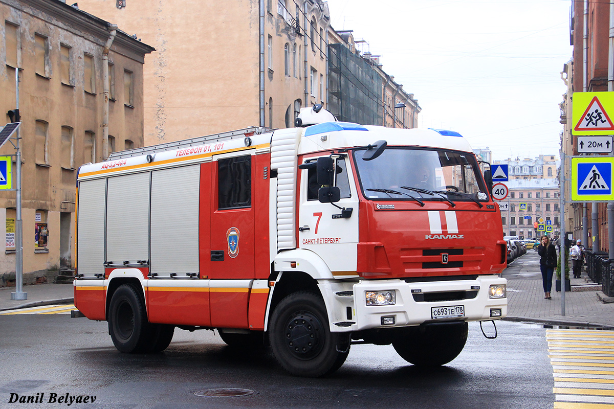 Санкт-Петербург, № С 693 ТЕ 178 — КамАЗ-5387-RF(08) [53870F-R]