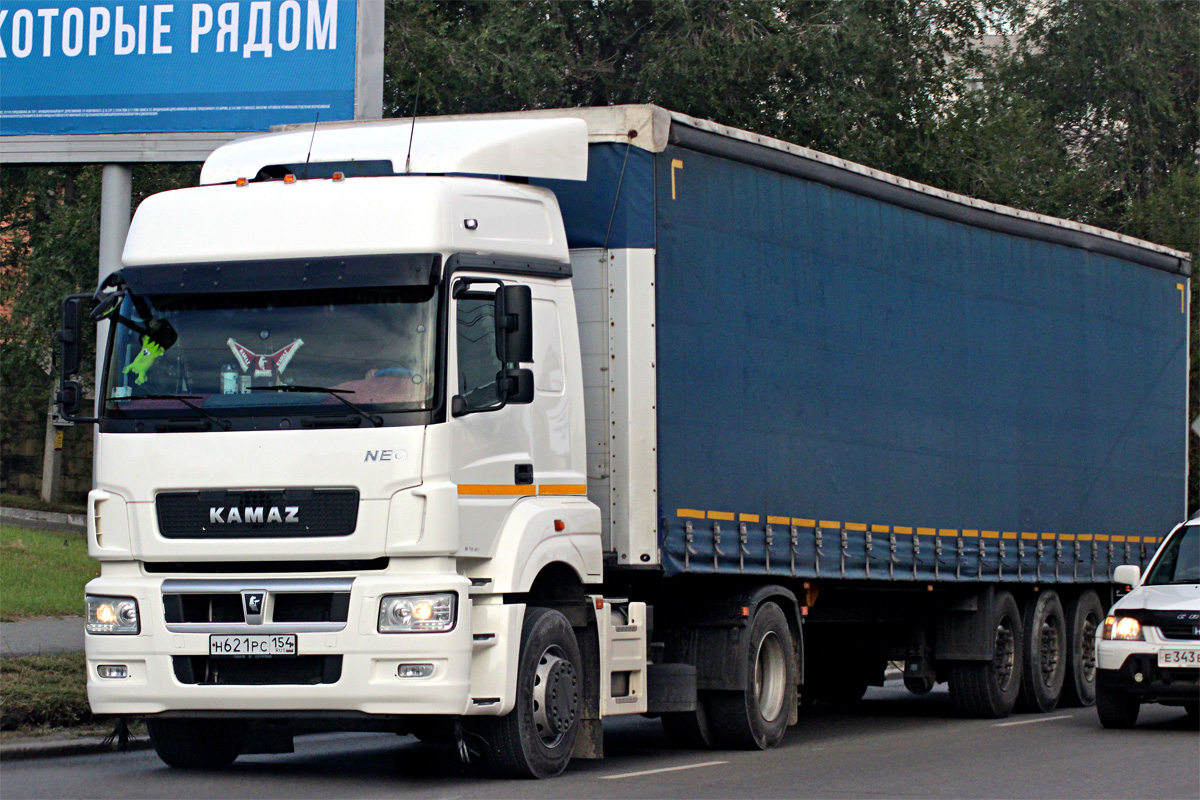 Новосибирская область, № Н 621 РС 154 — КамАЗ-5490-S5(87)