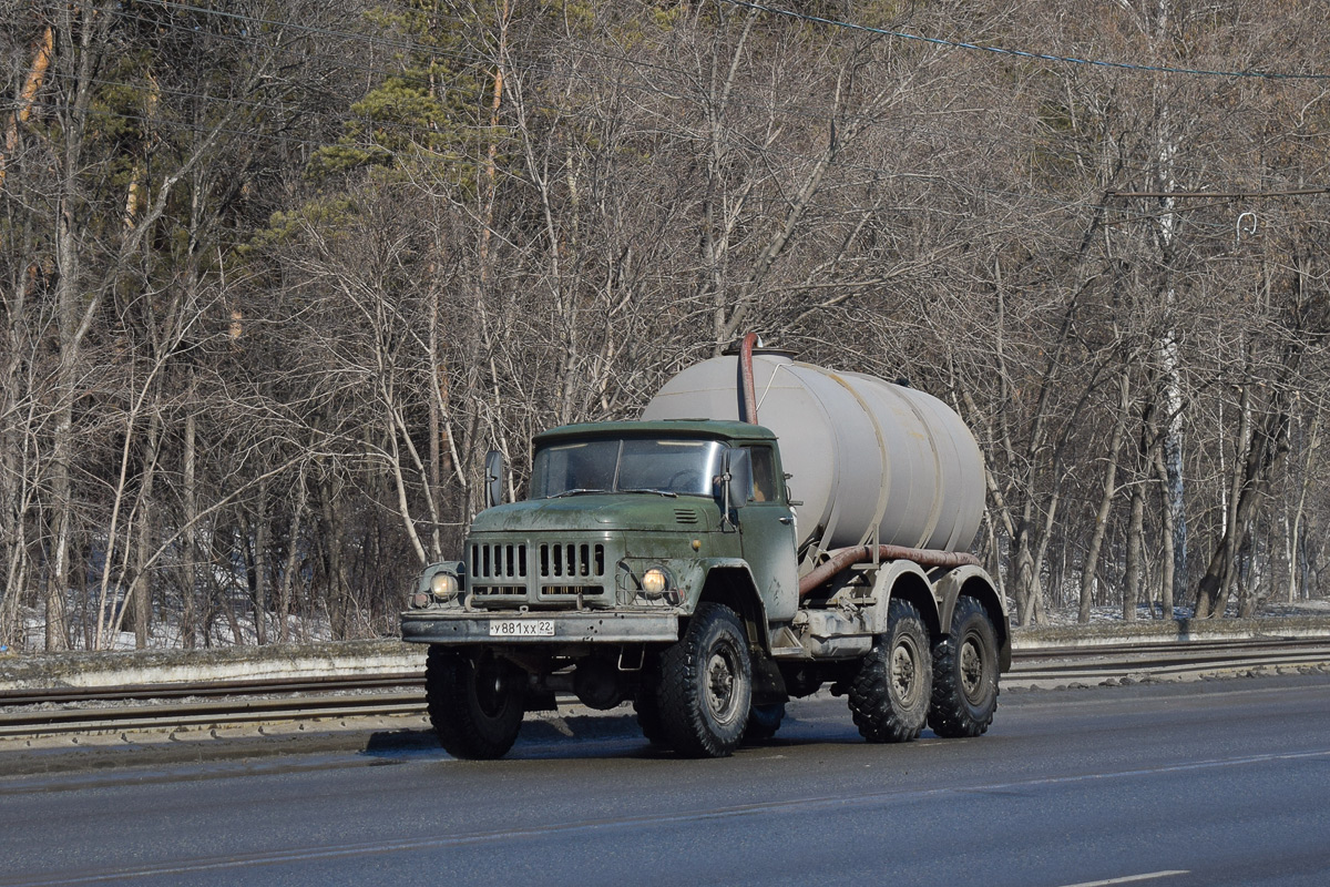 Алтайский край, № У 881 ХХ 22 — ЗИЛ-131 (общая модель)