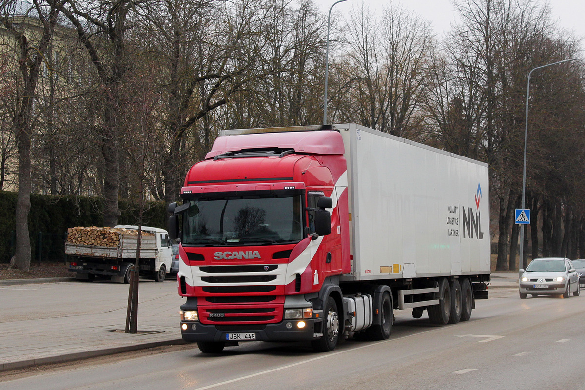 Литва, № JSK 449 — Scania ('2009) R400