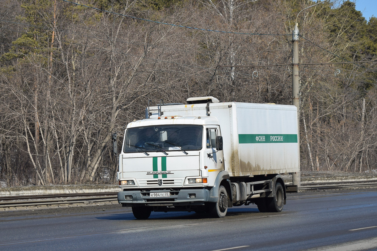 Алтайский край, № К 984 ТС 22 — КамАЗ-4308-H3(99)