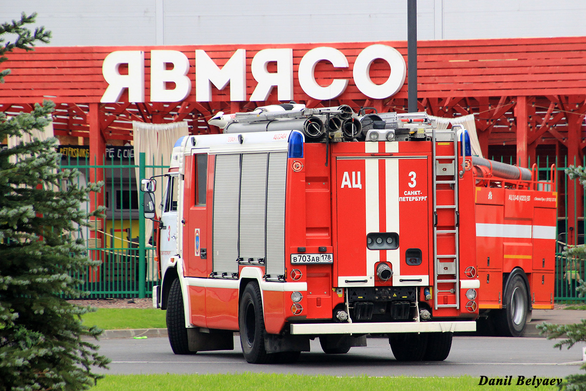 Санкт-Петербург, № В 703 АВ 178 — КамАЗ-43253-A3(96)