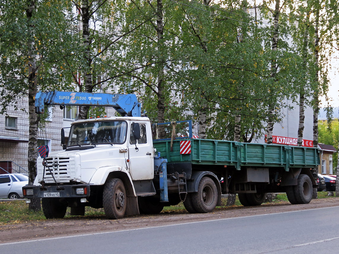Кировская область, № А 139 ХЕ 43 — ЗИЛ-4331/4329/4332/4333/4335 (общ.мод.); Кировская область, № АЕ 5193 43 — ОдАЗ-9357