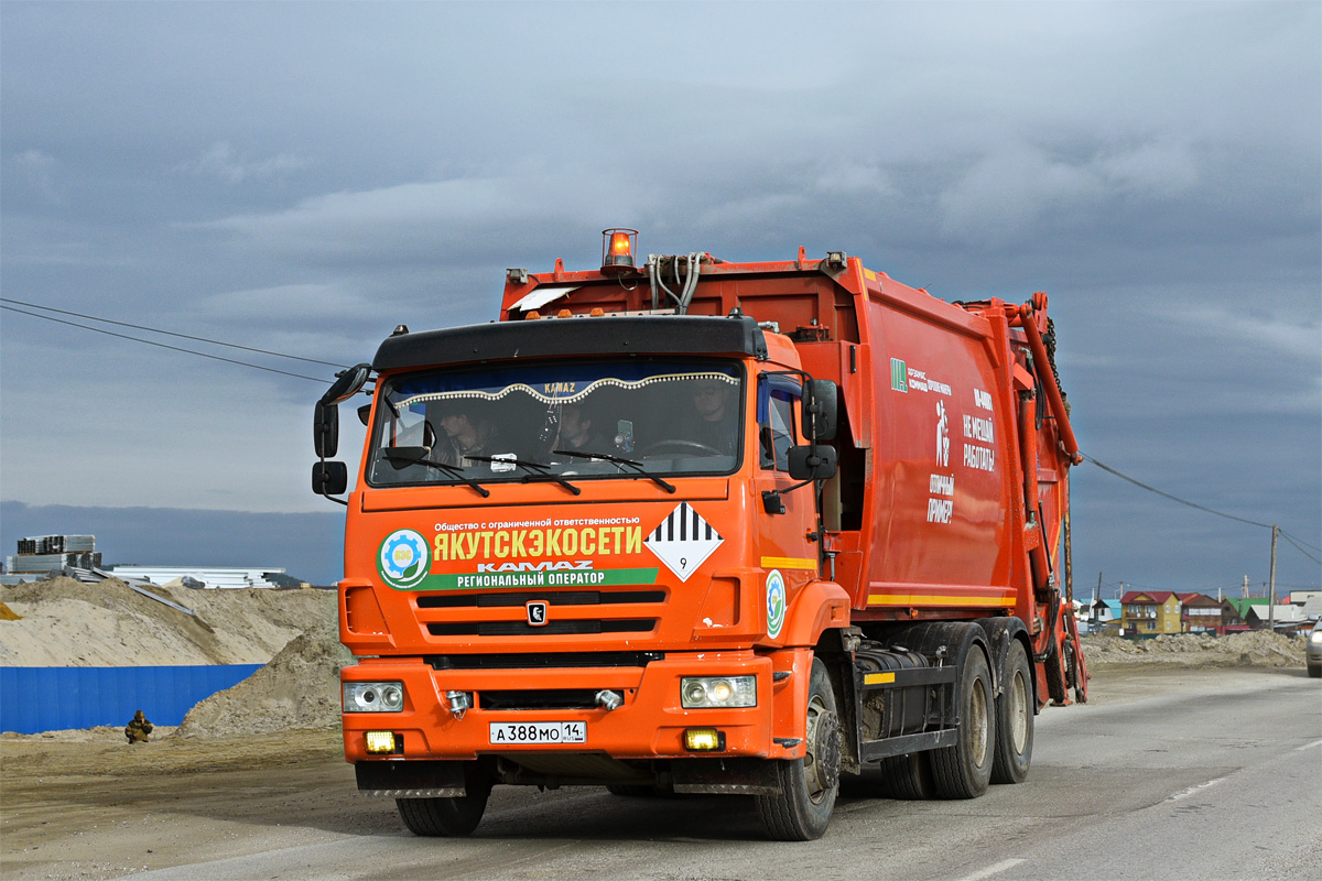 Саха (Якутия), № А 388 МО 14 — КамАЗ-65115-A5(48)