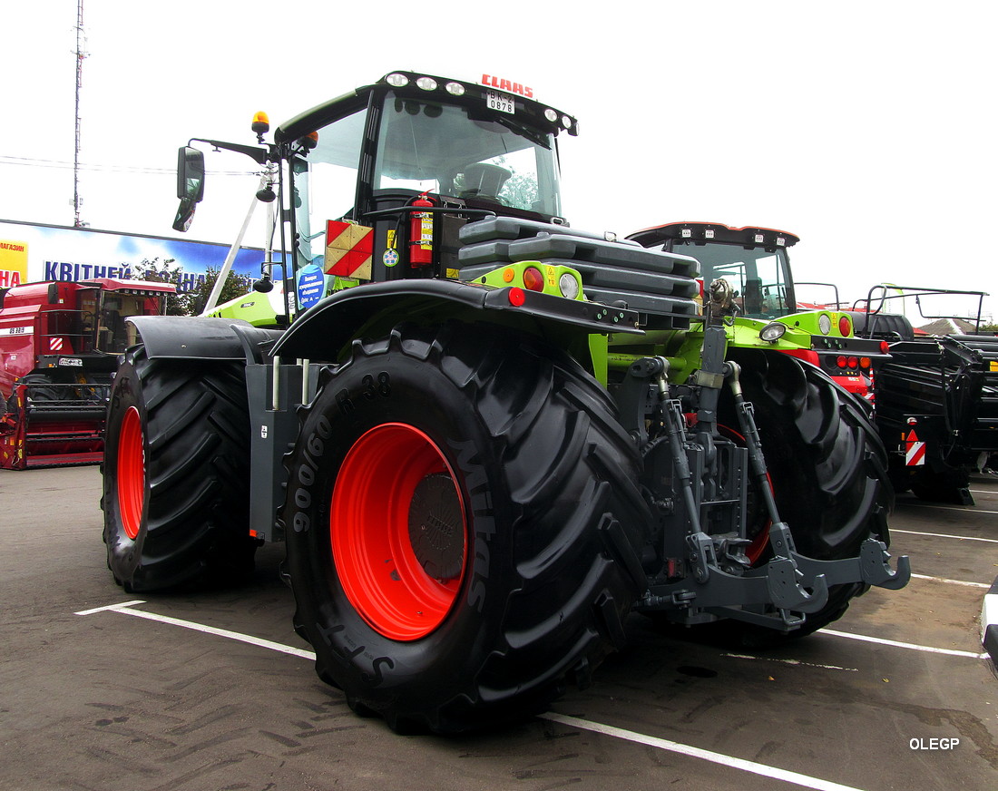 Витебская область, № ВК-2 0878 — Claas Xerion (общая модель); Витебская область — "Дажынкі-2021"