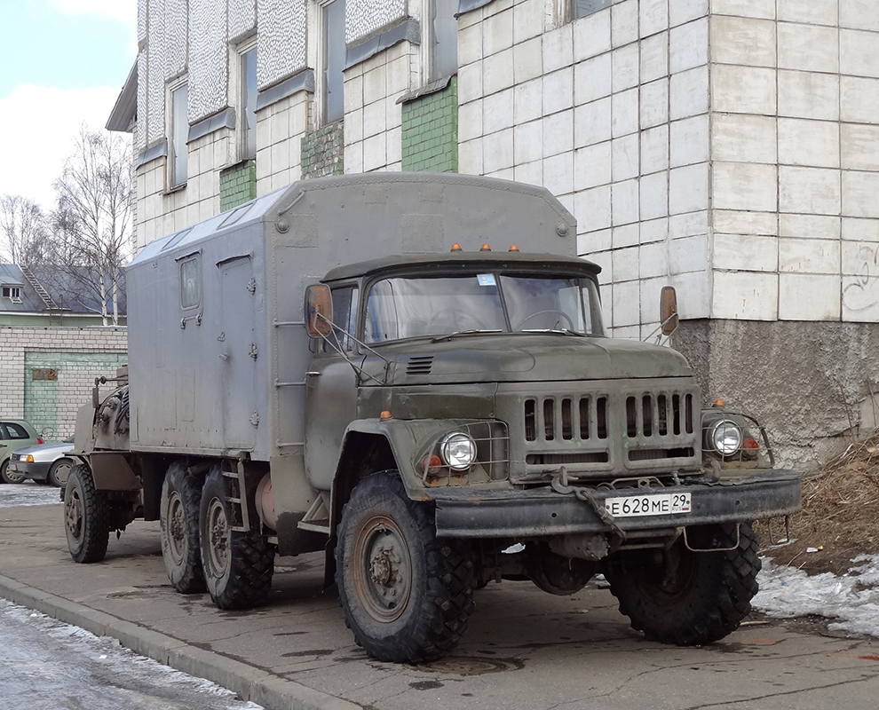 Архангельская область, № Е 628 МЕ 29 — ЗИЛ-131 (общая модель)