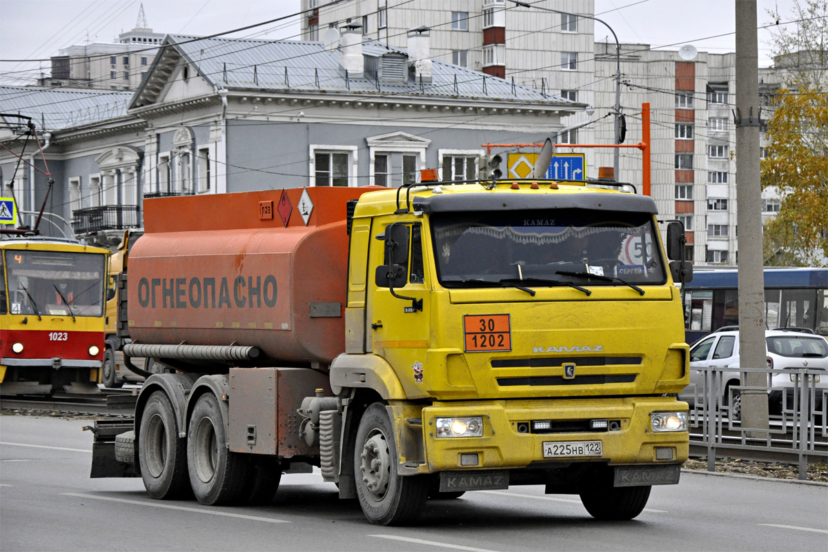 Алтайский край, № А 225 НВ 122 — КамАЗ-65115-L4(19)