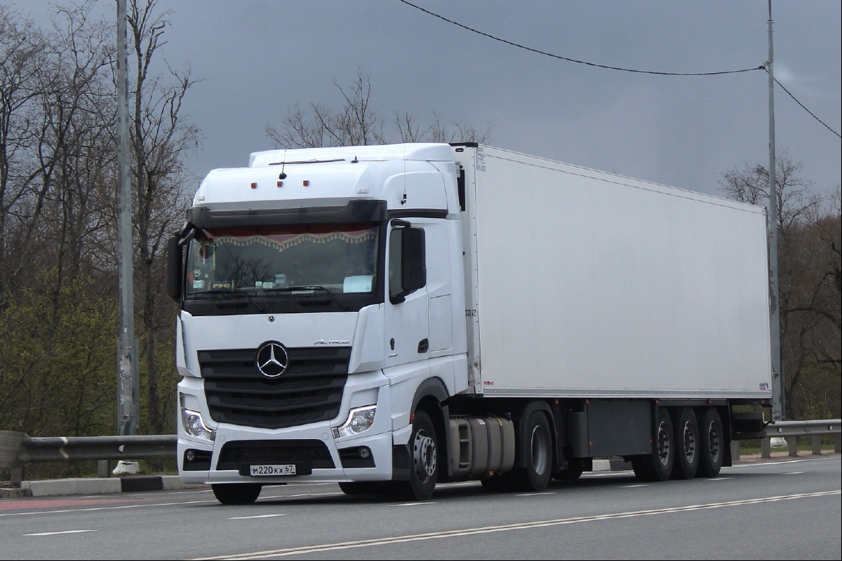 Смоленская область, № М 220 КХ 67 — Mercedes-Benz Actros '18 1845 [Z9M]