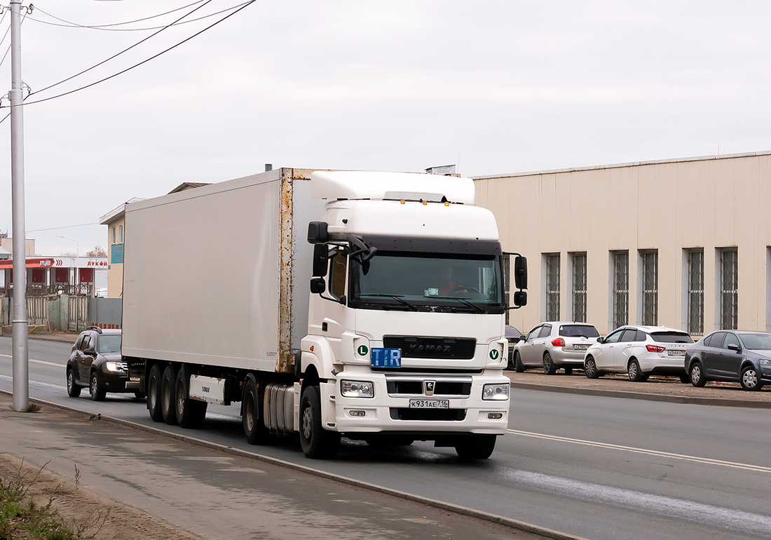 Татарстан, № К 931 АЕ 716 — КамАЗ-5490-S5(87)