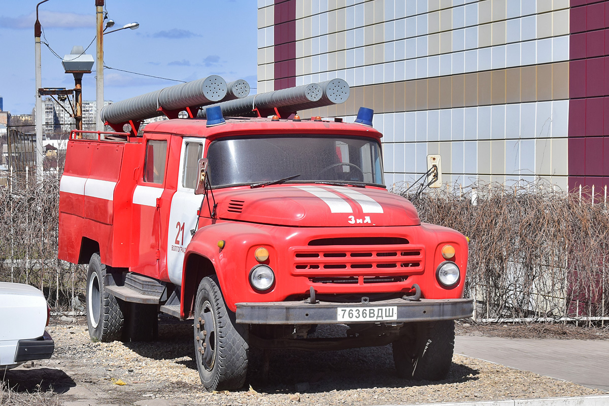 Волгоградская область, № 7636 ВДШ — ЗИЛ-431412; Техника на постаментах, памятники (Волгоградская область)