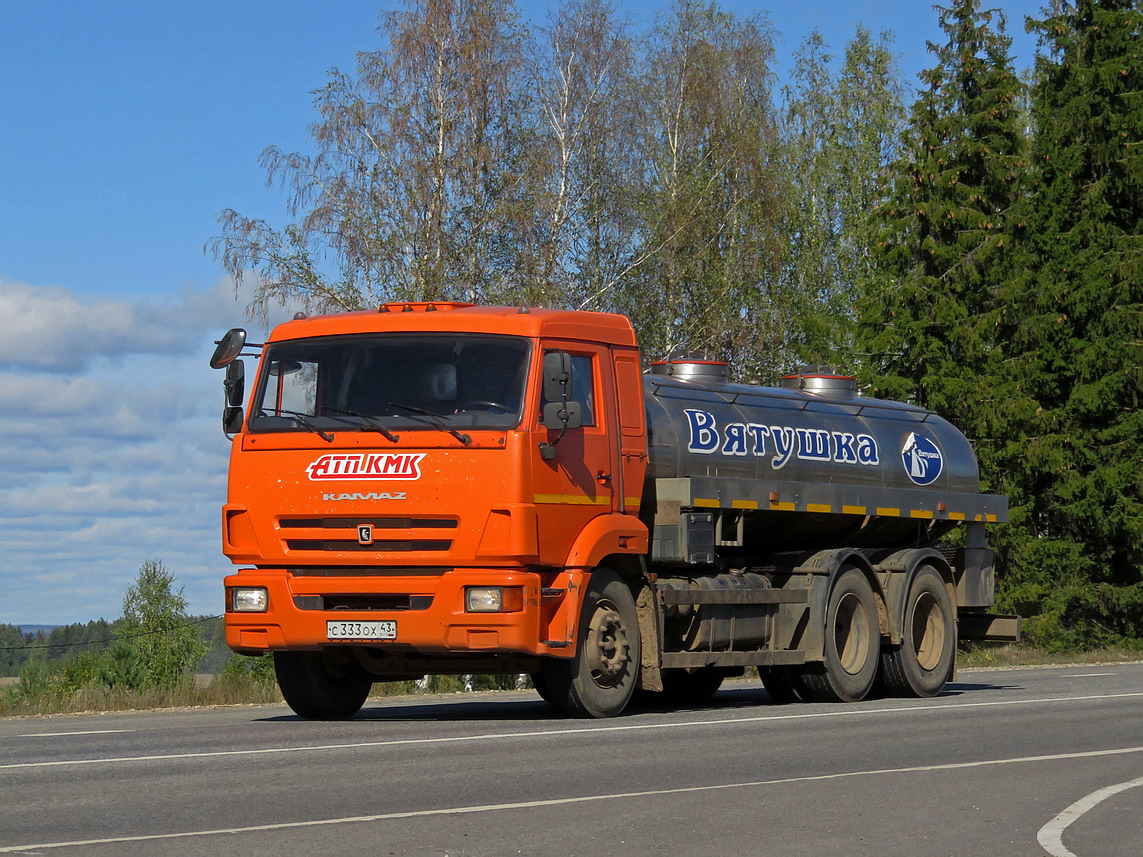 Кировская область, № С 333 ОХ 43 — КамАЗ-65115-A4(23)