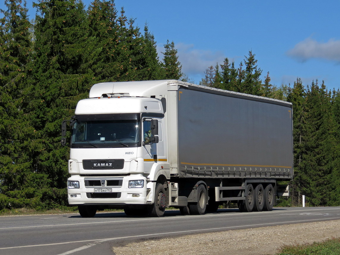 Москва, № Х 173 АО 797 — КамАЗ-5490-S5(87)