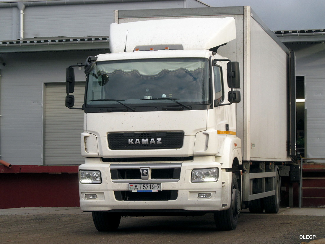 Минская область, № АТ 5719-7 — КамАЗ-5325-G5(69)