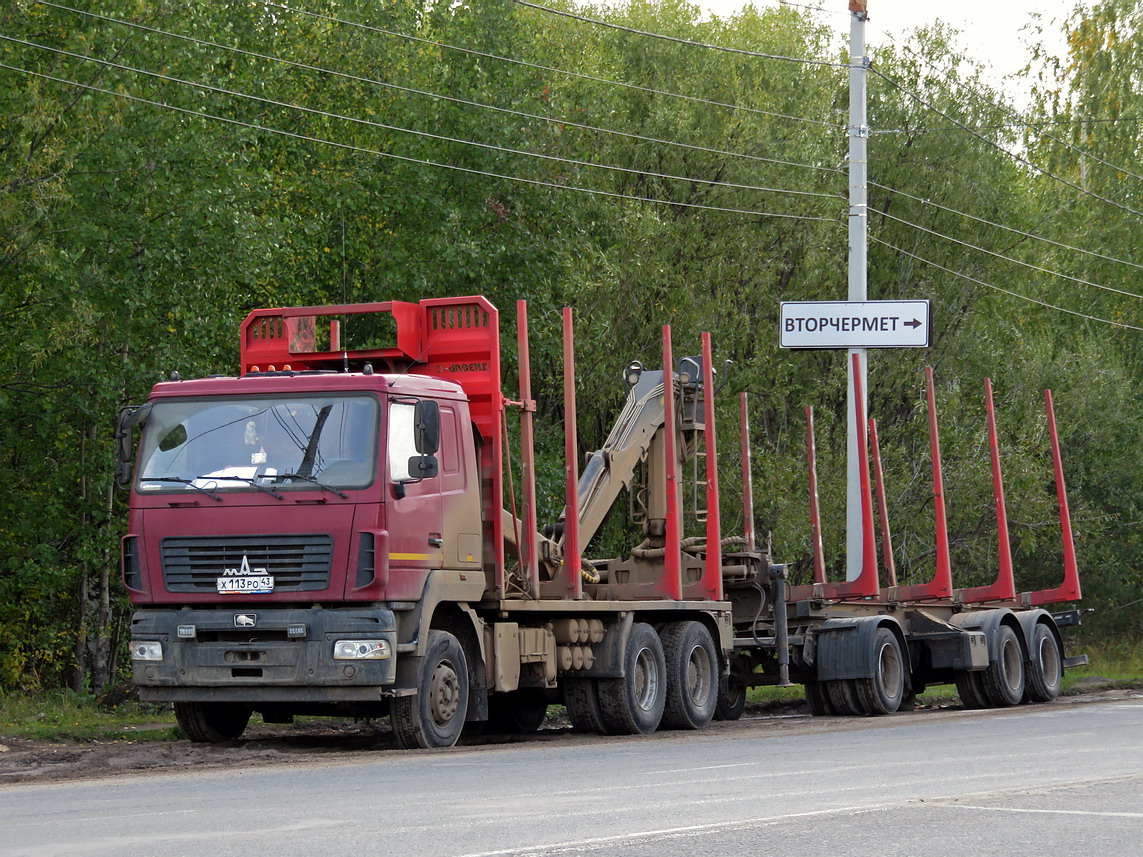 Кировская область, № Х 113 РО 43 — МАЗ-631228