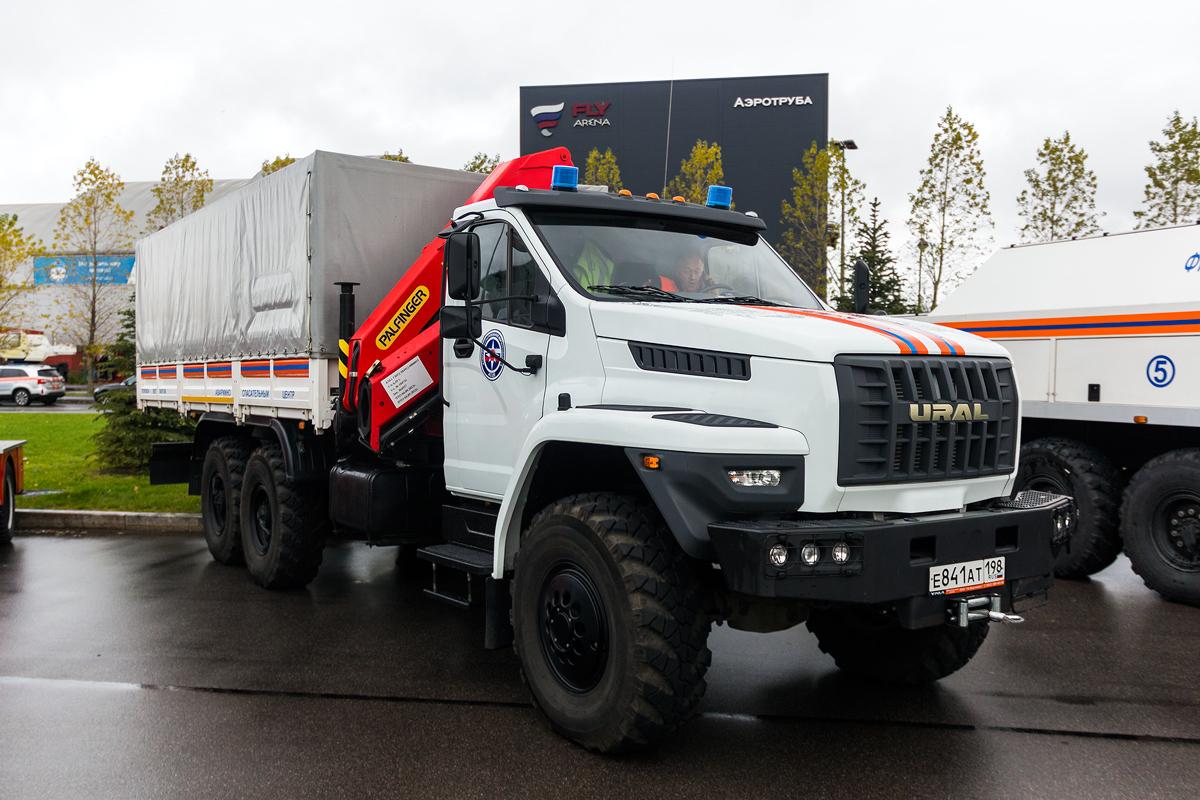 Санкт-Петербург, № Е 841 АТ 198 — Урал NEXT 4320-72; Санкт-Петербург — Финал соревнований по скоростному маневрированию на пожарных автомобилях "Трасса-01", 23.10.2021