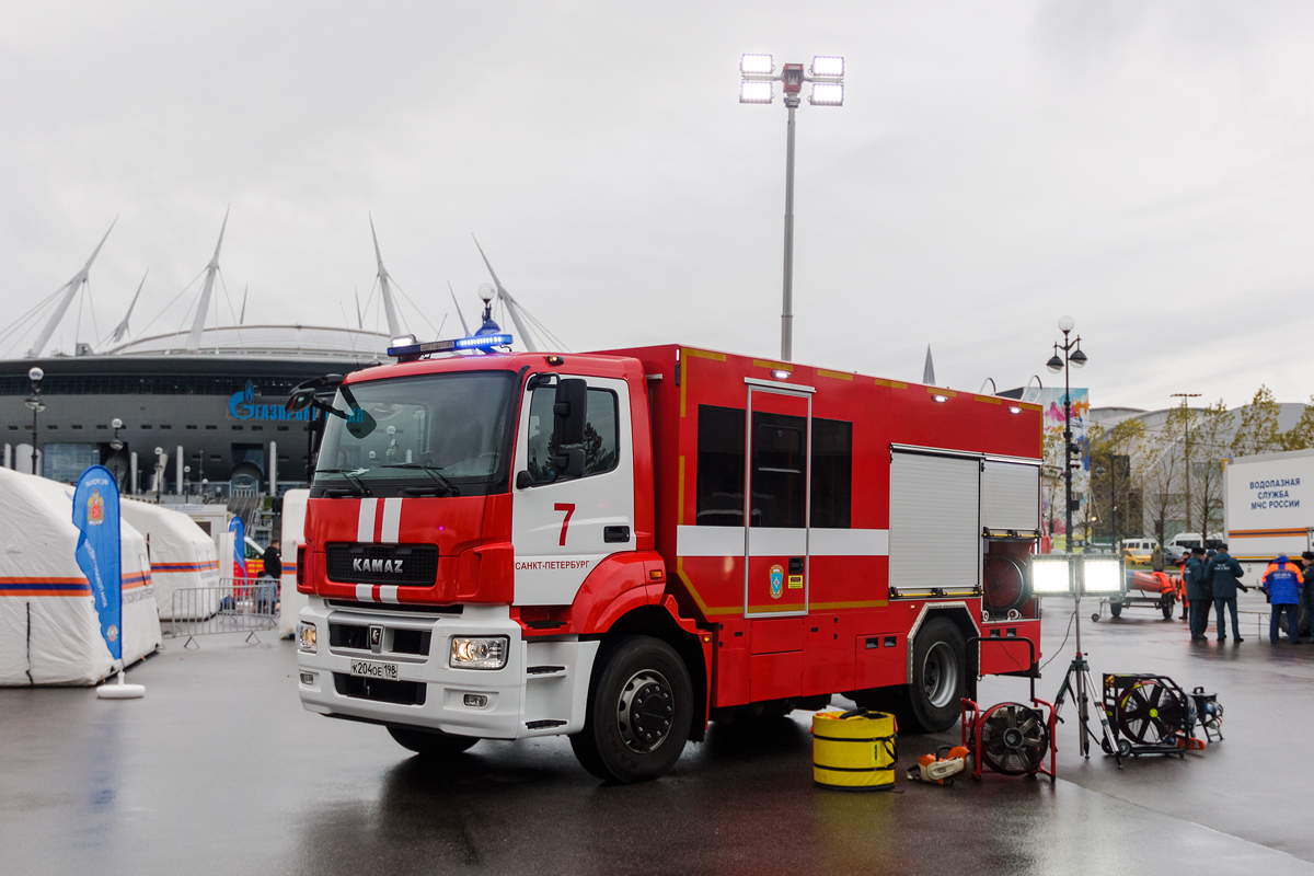 Санкт-Петербург, № К 204 ОЕ 198 — КамАЗ-5325-G5(69); Санкт-Петербург — Финал соревнований по скоростному маневрированию на пожарных автомобилях "Трасса-01", 23.10.2021