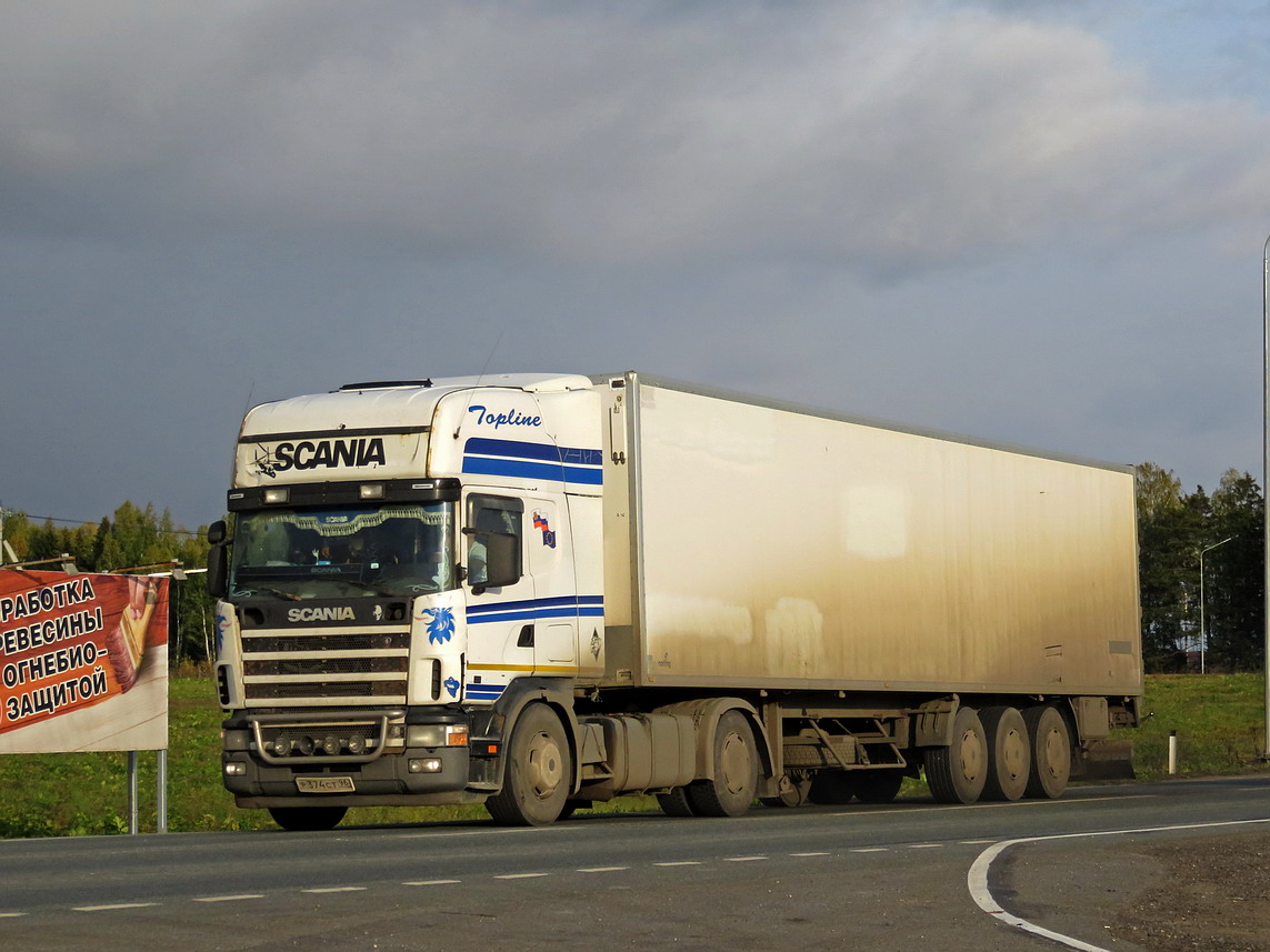 Свердловская область, № Р 374 СТ 96 — Scania ('1996) R124L
