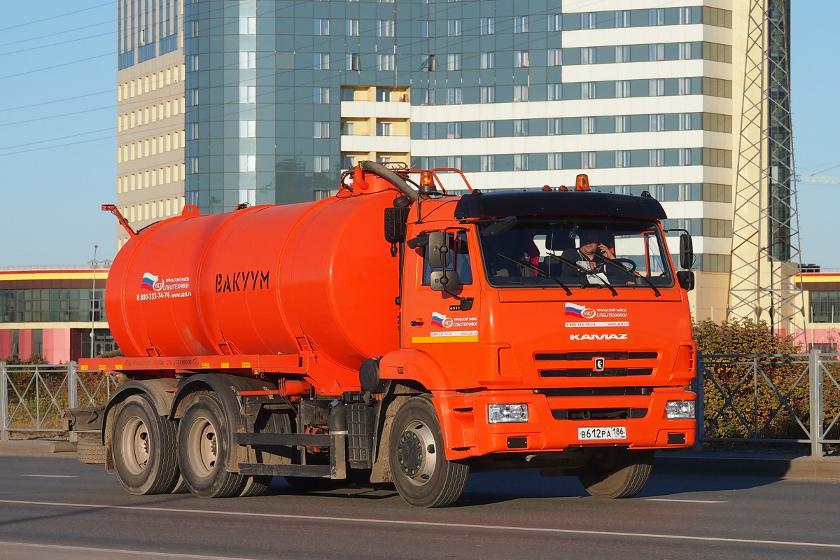 Ханты-Мансийский автоном.округ, № В 612 РА 186 — КамАЗ-65115-A5(48)