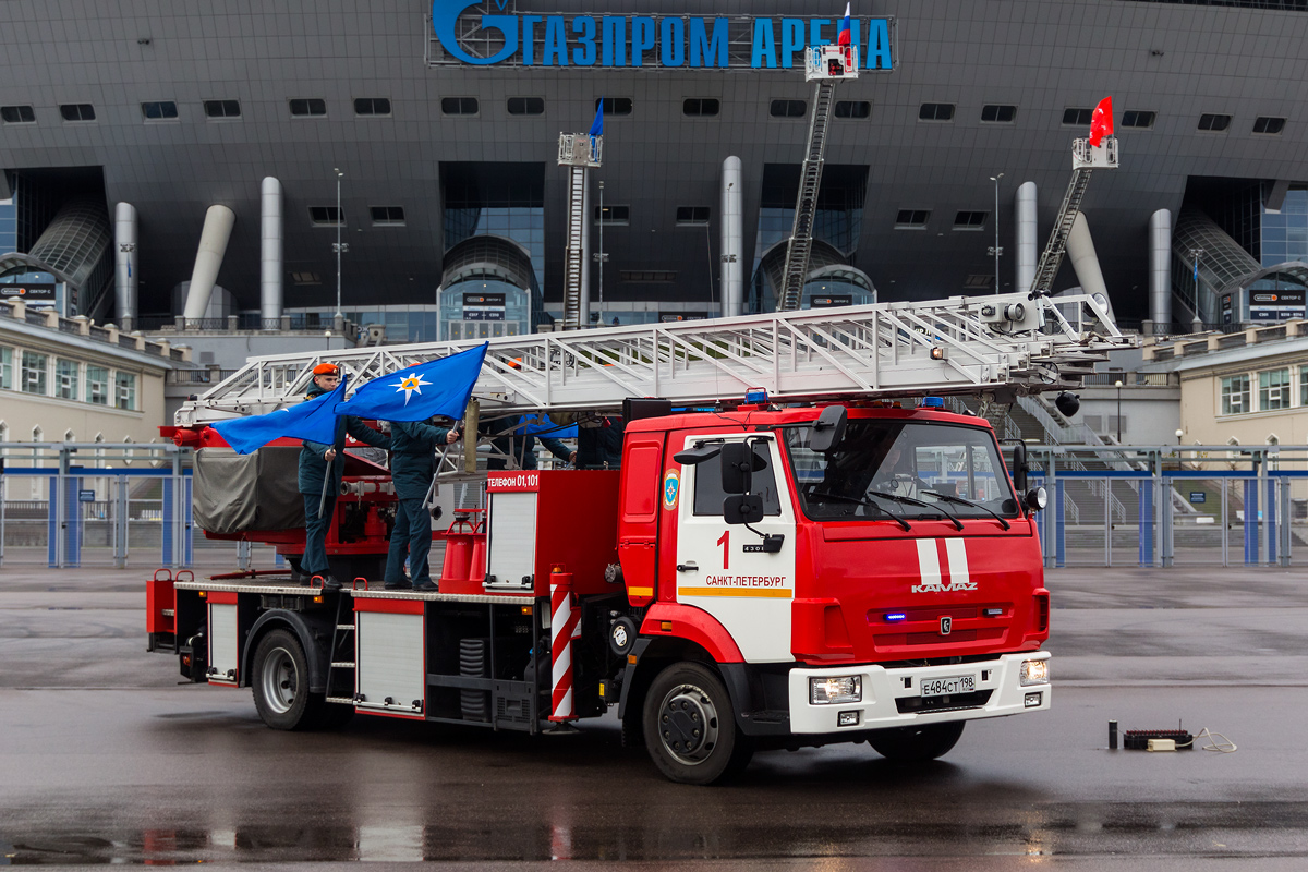 Санкт-Петербург, № Е 484 СТ 198 — КамАЗ-4308-G5(69); Санкт-Петербург — Финал соревнований по скоростному маневрированию на пожарных автомобилях "Трасса-01", 23.10.2021